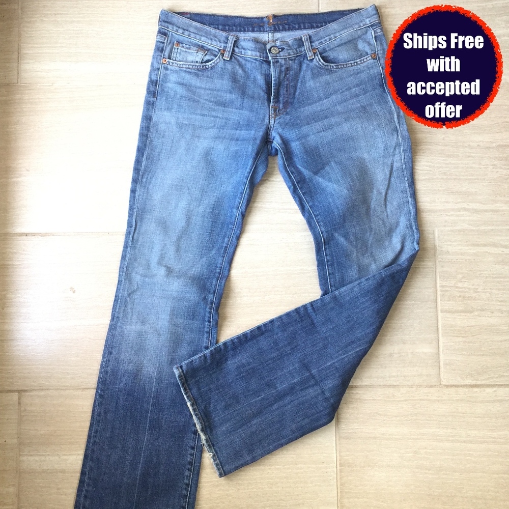 7 for All Mankind Bootcut Jeans SZ 32